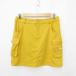  не использовался товар Delsol DELSOL юбка Golf вязаный спорт одежда in брюки стрейч желтый желтый L женский 