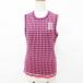  Lanvin sport LANVIN SPORT Golf спортивная одежда вязаный лучший вырез лодочкой тянуть over . какой рисунок вышивка шерсть розовый темно-синий темно-синий 