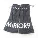  зеркало na in MIRROR9 Golf мелкие вещи гетры с хлопком Logo принт черный чёрный женский 