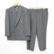 ANTONIO FUSCO выставить костюм жакет слаксы pi-k гонг peru двойной длинный two tuck серый BE5