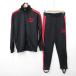  Puma T7 спортивная одежда джерси верх и низ в комплекте длинный рукав Zip выше воротник-стойка bai цвет брюки длинный чёрный красный M мужской 
