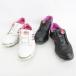  Adidas adidas BOA туфли для гольфа 2 позиций комплект шиповки dial тип Q46660 Q46699 белый розовый black purple ru белый чёрный фиолетовый 23.5