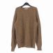 Gelato Pique Homme GELATO PIQUE HOMME superfine alpaca тянуть over tops альпака длинный рукав M Brown чай PMNT204902 мужской 