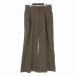  весь Studio entire studio WARES PANT широкий брюки слаксы S Brown чай ES2623 MO мужской 