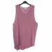 uruURU 17SS японская бумага BIG TANK TOP большой майка безрукавка 2 лиловый фиолетовый 17SUW02 мужской 