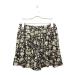  Beams Heart BEAMS HEART брюки юбка юбка-брюки Short цветочный принт F чёрный черный ^H ayk женский б/у [bektoru б/у одежда ]