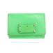  Kate Spade KATE SPADE кошелек ячейка для монет кошелек для мелочи . чехол для пропуска кожа зеленый зеленый amy женский 