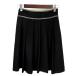  ef-de ef-de flared skirt knees height middle black black 7 lady's 