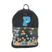  Puma PUMA × Улица Сезам 50 годовщина Cookie Monster рюкзак рюкзак Logo вышивка черный внутренний стандартный QQQ женский 
