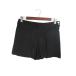  GU GU брюки юбка-брюки короткий плиссировать одноцветный черный размер M QQQ женский 