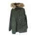  Beams Heart BEAMS HEART Mod's Coat мех капот подкладка есть милитари размер F хаки QQQ женский 
