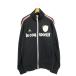  Le Coq s Porte .fle coq sportif джерси спортивная куртка передний открытие Logo принт вышивка размер M чёрный QQQ мужской 