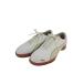  Puma PUMA туфли для гольфа CELL 184716 Logo вышивка одноцветный 24.5cm белый Pink Lady -s