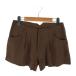  rosso ROSSO Urban Research брюки шорты общий подкладка сделано в Японии Brown чай 36 женский 