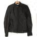  head liner HEADL_NER jacket rider's jacket sheep leather leather black black 46 men's 