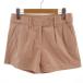  Urban Research URBAN RESEARCH брюки шорты Zip fly простой розовый бежевый 36 женский 