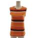  Munsingwear одежда MUNSINGWEAR cut and sewn спорт одежда безрукавка мульти- окантовка вышивка orange многоцветный M женский 
