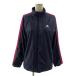  Adidas adidas жакет ветровка воротник-стойка Zip выше обратная сторона ворсистый Logo вышивка 3шт.@ линия темно-синий темно-синий розовый OT