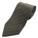  Issey Miyake ISSEY MIYAKE галстук узкий галстук сделано в Японии шелк 100%reji men taru полоса общий рисунок хаки оттенок зеленого зеленый серия 