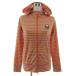  Roxy ROXY Parker вода суша обе для скорость .RLY121071 Logo нашивка Zip выше Sam отверстие длинный рукав окантовка многоцветный L