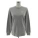  Nike NIKE тренировочный футболка AA3178-063 Logo вышивка длинный рукав хлопок серый белый L женский 