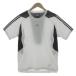  Adidas adidas футболка CLIMA COOL короткий рукав Logo принт 3шт.@ линия переключатель . белый черный M мужской 