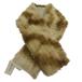  Sergio Vent Sergio Vento пелерина muffler искусственный мех Италия производства Brown бежевый женский 