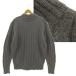  Lanvin sport LANVIN SPORT Anne gola Blend с высоким воротником вязаный 10-4944-235 свитер длинный рукав сделано в Японии Mix нить серый белый L