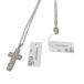  не использовался товар steel Cross колье подвеска 10 знак . цепь STEEL серебряный мужской 