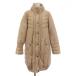  Barneys New York BARNEYS NEW YORK пуховик длинный Zip выше внешний 9AR M.-ju/YM #BM женский 