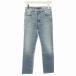 e-ji-AGeijidoISABELLE high-rise straight crop Denim брюки джинсы укороченные брюки обтягивающий 26R L синий бледно-голубой женский 