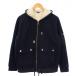  Tommy Hilfiger TOMMY HILFIGER с хлопком жакет Zip выше капот обратная сторона боа M темно-синий /BM #MU мужской 