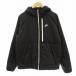  Nike NIKE NSW TF RPL Legacy FL с хлопком жакет f-ti жакет DD6858010 Zip выше Logo вышивка M чёрный черный 