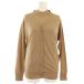  John Smedley JOHN SMEDLEY ансамбль шерсть вязаный кардиган свитер с длинным рукавом с высоким воротником короткий рукав S бежевый /TK #MU женский 