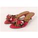 oubani Star AU BANNISTER ribbon equipment ornament sandals mules 35 /kk0522 lady's 