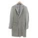  Takeo Kikuchi TAKEO KIKUCHI Пальто Честерфилд комплект in рукав 4 серый /YJ #GY66 мужской 