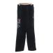  filler FILA тренировочный брюки S чёрный черный вышивка Logo длинные брюки резина талия /SX #GY66 мужской 