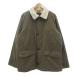  Gap GAP с хлопком жакет L хаки боа воротник длинный рукав кнопка останавливать /SX #GY66 мужской 