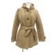  The рубашка магазин THE SMOCK SHOP с хлопком жакет стеганое полотно капот S бежевый /JS #ECF003 женский 