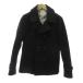 B&amp;Y United Arrows BEAUTY&amp;YOUTH красота &amp; Youth бушлат бушлат шерсть M чёрный черный двойной breast /NL #ECG001