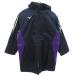  Mizuno MIZUNO bench пальто с хлопком Logo принт капот колено длина M темно-синий темно-синий /FF #ECF003 мужской 