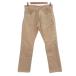 высокий Street HIGH STREET брюки слаксы лен linenS бежевый распорка полный length /NL #ECF003 мужской 