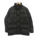  Uniqlo UNIQLO пуховик L серый воротник-стойка длинный рукав заслонка карман /SX #ECF003 мужской 