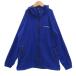  Mont Bell Montbell нейлон жакет Parker XS синий голубой длинный рукав Logo Zip выше /NU #ECF003 мужской 