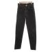  Levi's Levi's обтягивающий брюки джинсы Denim 27 чёрный черный высокий талия /MU #ECF004 мужской 
