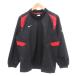  Nike NIKEpi стерео tops S чёрный черный V шея длинный рукав переключатель дизайн /SJ #ECF004 мужской 