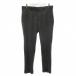  United Arrows UNITED ARROWS прекрасный товар слаксы брюки шерсть L серый одноцветный полный length roll выше кромка /MX #ECF005 мужской 