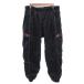 Adidas Originals adidas originals тренировочные штаны нейлон брюки M чёрный черный полный length одноцветный трубчатая обводка /TL