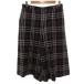  Burberry zBurberrys Vintage юбка-брюки брюки шорты 13BRnoba проверка легкий gya The - талия укороченные брюки длина темно-синий 