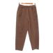  Adidas adidas брюки M чай Brown талия резина конический Logo вышивка /NU #ECF005 женский 